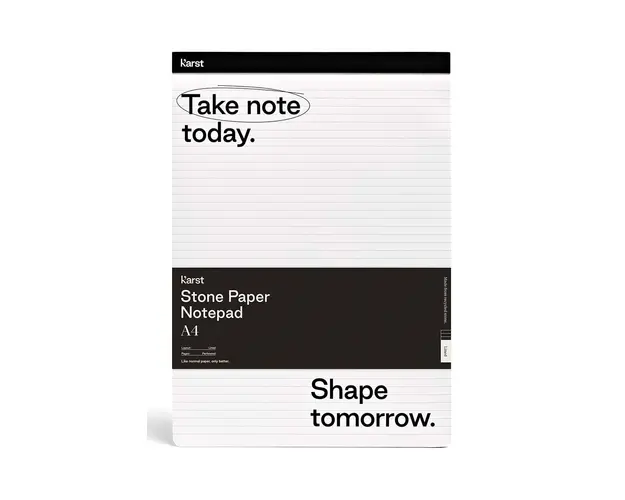 Karst note Lined A4