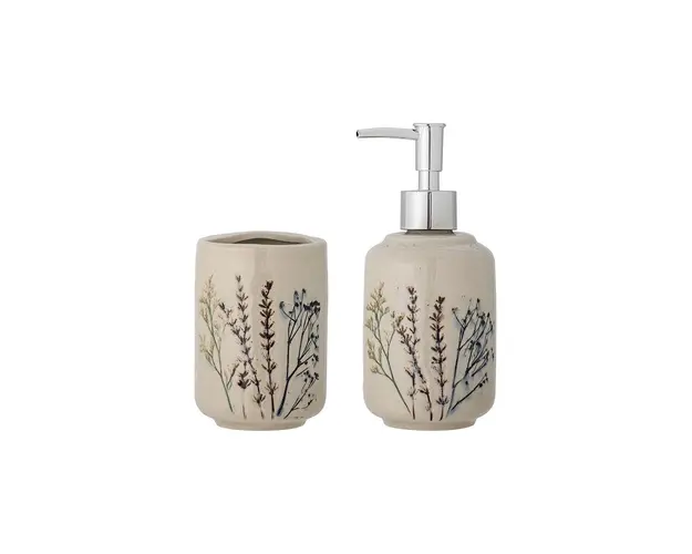 Bloomingville set accesorii pentru baie Nature (2-pack)