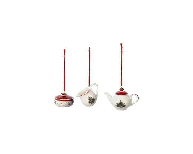 Villeroy & Boch set de decoratiuni de sarbatori Toy‘s Delight 3-pack