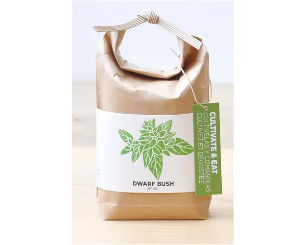 Noted set pentru cultivarea unei plante Cultivate & Eat - Dwarf Basil