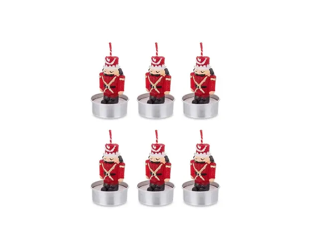 set lumanari de craciun 6-pack