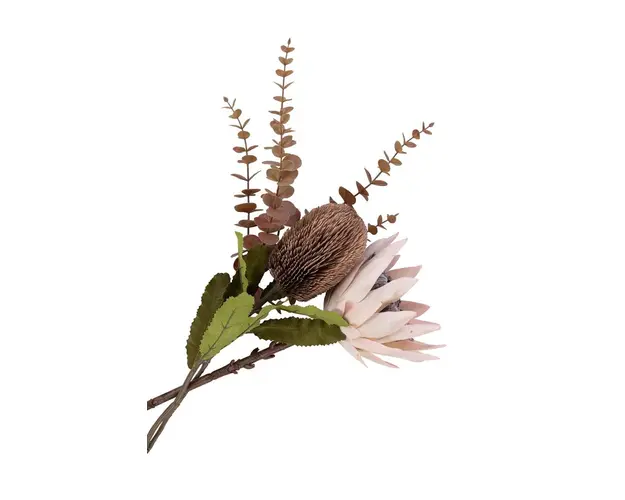 House Nordic flori artificiale King Protea Bouquet