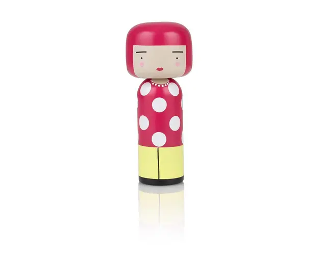 Lucie Kaas papusa kokeshi Dot