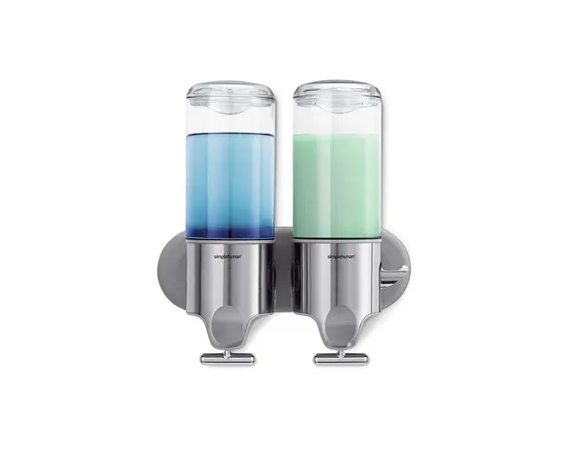 Simplehuman distribuitor de perete pentru dus Double Shower Dispenser