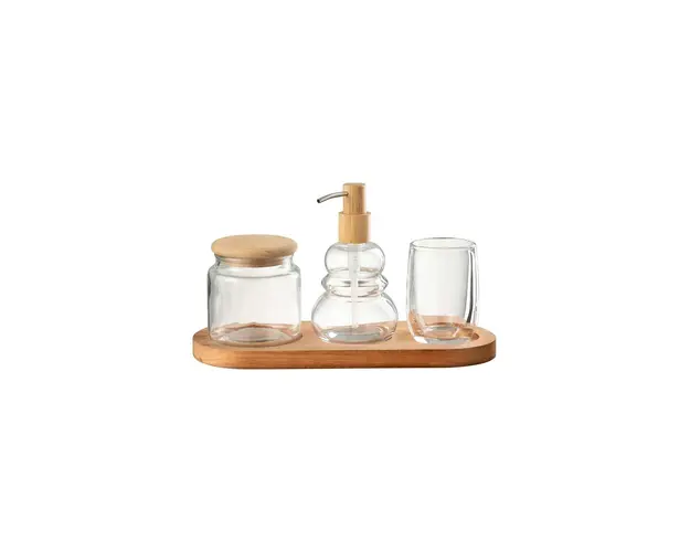 J-Line set accesorii pentru baie Bathroom Set 4-pack