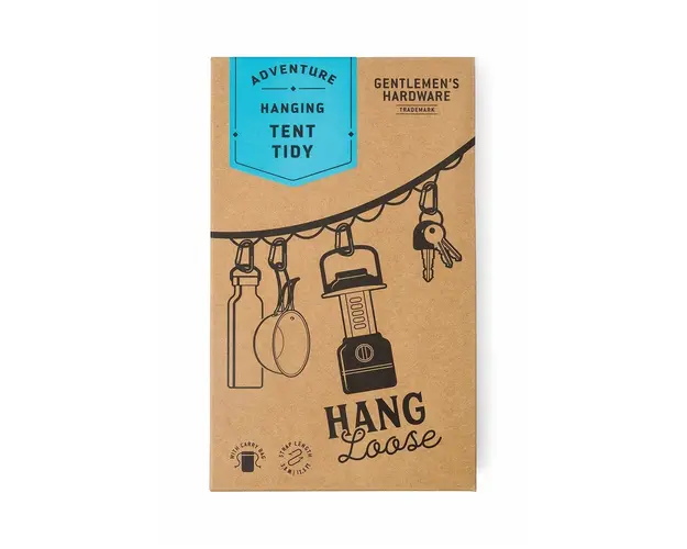Gentlemen's Hardware cuier de camping Hanging Tent Tidy