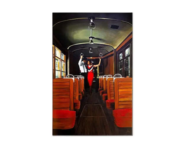 reproducere pictata in ulei Jack Vettriano