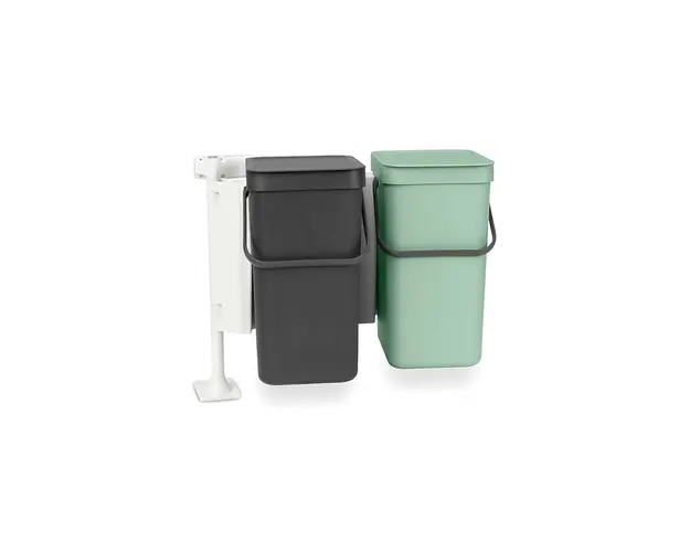Brabantia cos de gunoi dulap Sort & Go 2x12L