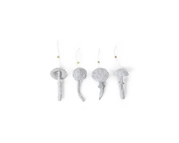 ferm LIVING set de decoratiuni de sarbatori Mushroom Ornaments 4-pack