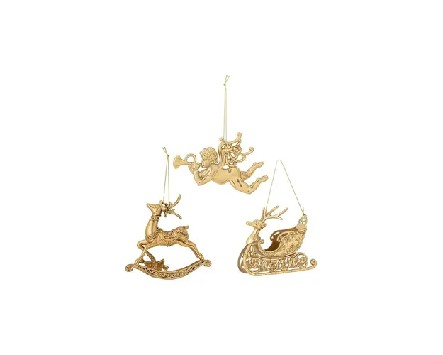 Bloomingville pandantiv decorativ Anisa Ornament 3-pack