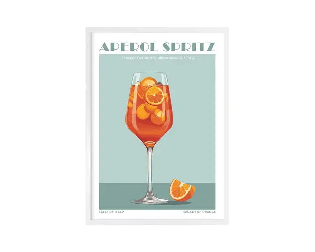 home & lifestyle decoratiune de perete Sunset with Aperol