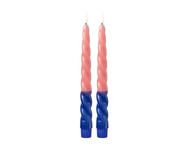 Rice set de lumanari led Coral 2-pack