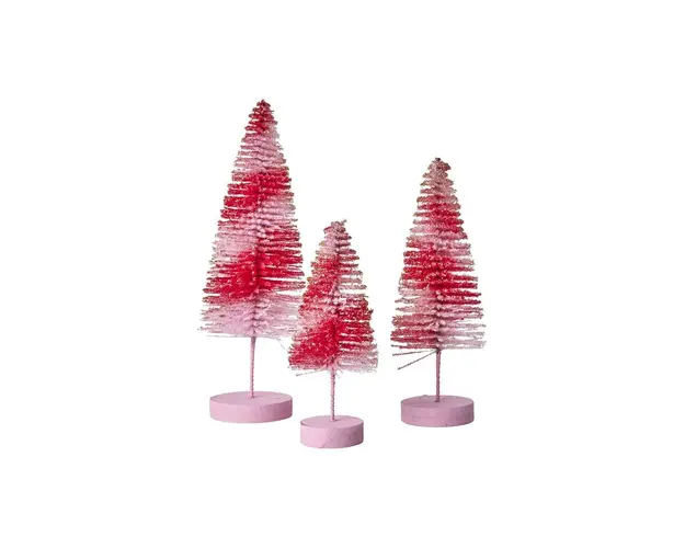 Rice pom de craciun decorativ 3-pack