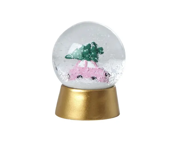 Rice minge decorativa Snow Globe