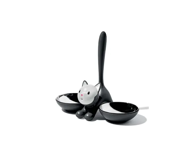 Alessi castron dublu pentru un animal de companie Tigrito