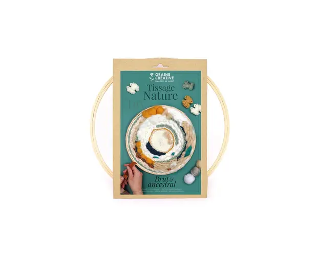 Graine Creative Kit de tapiserie rotunda DIY Nature