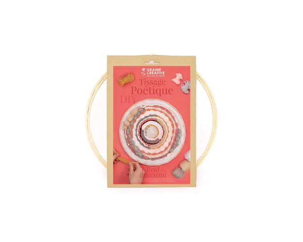 Graine Creative Kit de tapiserie rotunda DIY Poetic