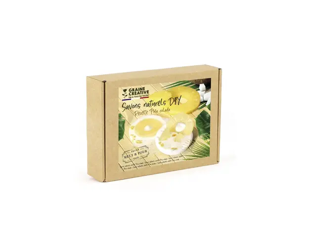 Graine Creative un set de sapunuri DIY Recipe Pina Colada