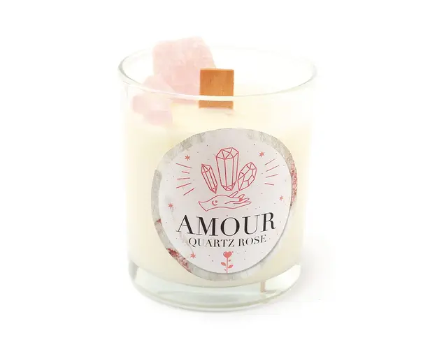 Graine Creative Kit de lumanari parfumate DIY Quartz Rose