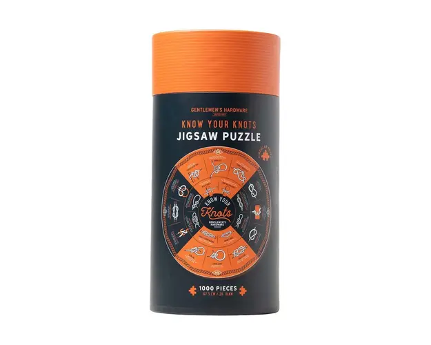 Gentelmen's Hardware puzzle intr-un tub Knot 1000 szt.
