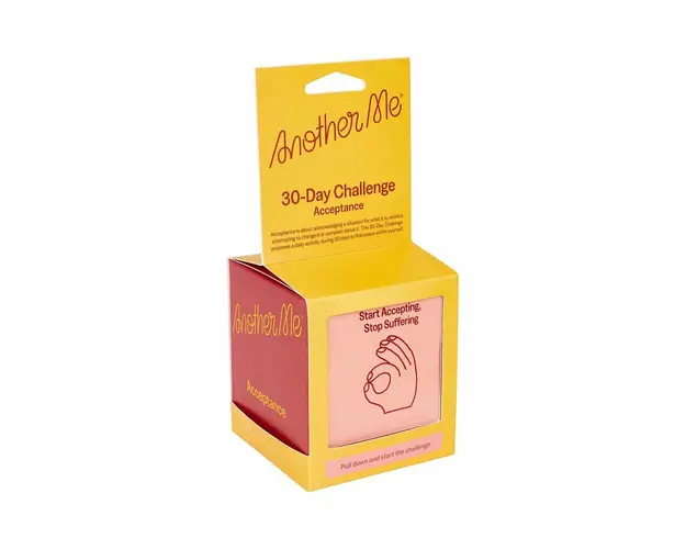 Another Me set de sticky notes 30 Day Challenge, Acceptance, English