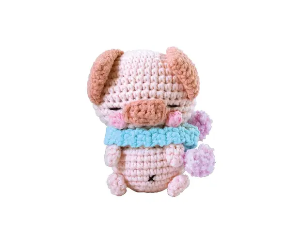 Graine Creative trusa de crosetat Kit Minigurami Cochon Poco