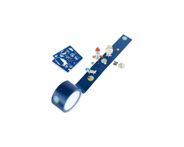 Donkey set cu banda autoadeziva My first Space Flight