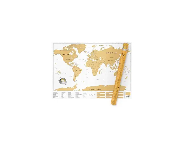 Luckies of London harta razuibila Scratch Map® - Original