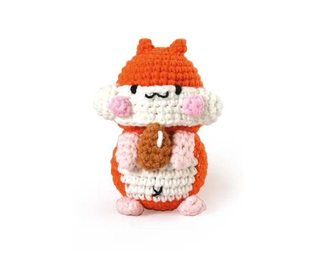 Graine Creative trusa de crosetat Hamster Mini Amigurumi Kit