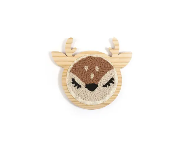 Graine Creative trusa de broderie Punch Needle Doe Kit