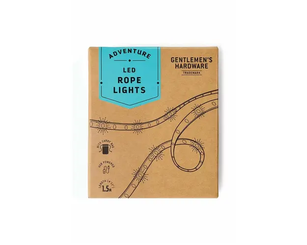 Gentlemen's Hardware lumini de camping LED Rope Lights