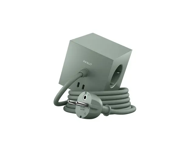 Avolt cub de incarcare magnetic Square 1, 2 x USB, 1,8 m