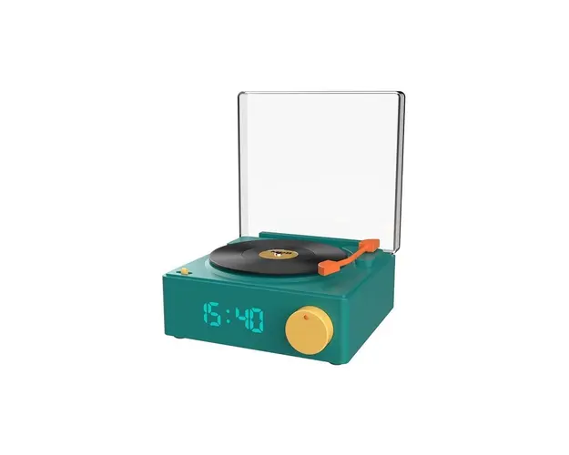 MOB boxa cu ceas deşteptator Gramofon