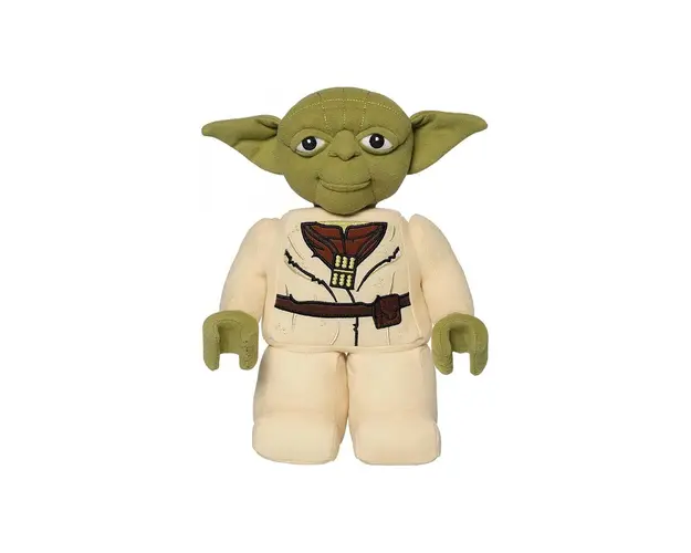 Lego jucarie decorativa de plus Star Wars Yoda