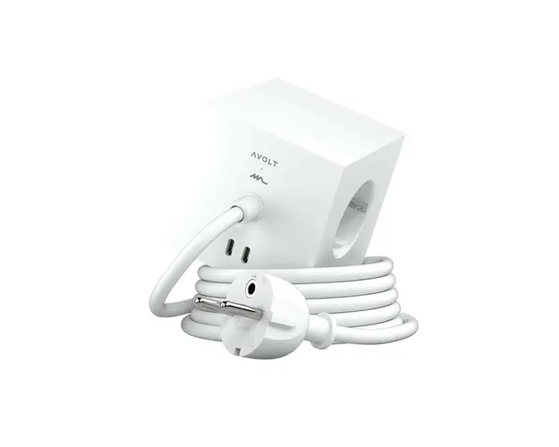 Avolt cub de incarcare magnetic Square 1, 2 x USB, 1,8 m