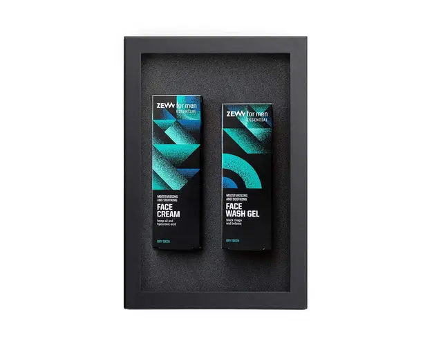 ZEW for men un set de produse cosmetice hidratante si calmante 2-pack