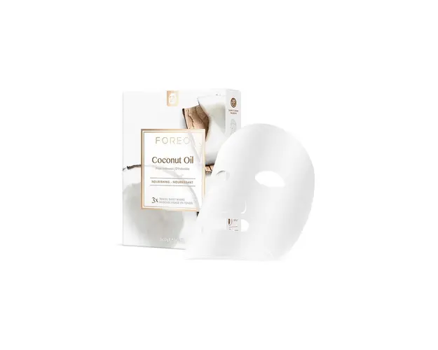 FOREO masca hranitoare pentru pielea deshidratata Farm To Face Sheet Mask 3-pack