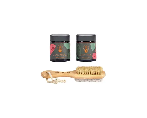 Wanderflower set de ingrijire a picioarelor Foot Therapy Set Eucalyptus&Fresh Mint