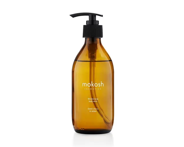 Mokosh gel de spalat corporal hidratant Wiśnia & Bursztyn 300 ml