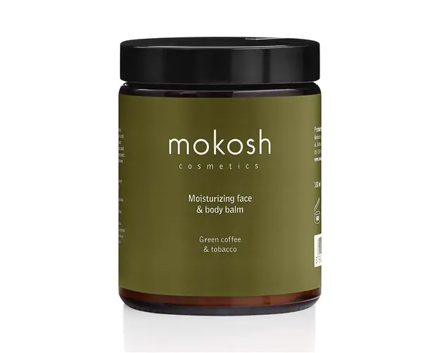 Mokosh balsam hidratant pentru fata si corp Zielona Kawa & Tytoń 180 ml