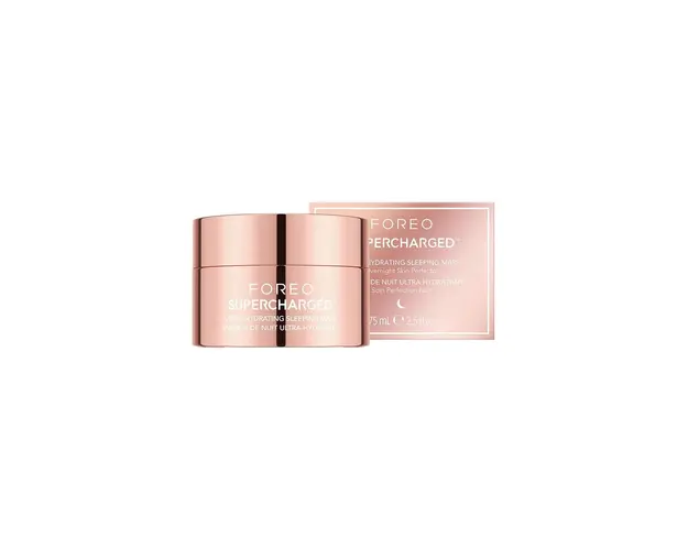 FOREO masca de noapte cu gel SUPERCHARGED Ultra-Hydrating Sleeping Mask 75 ml