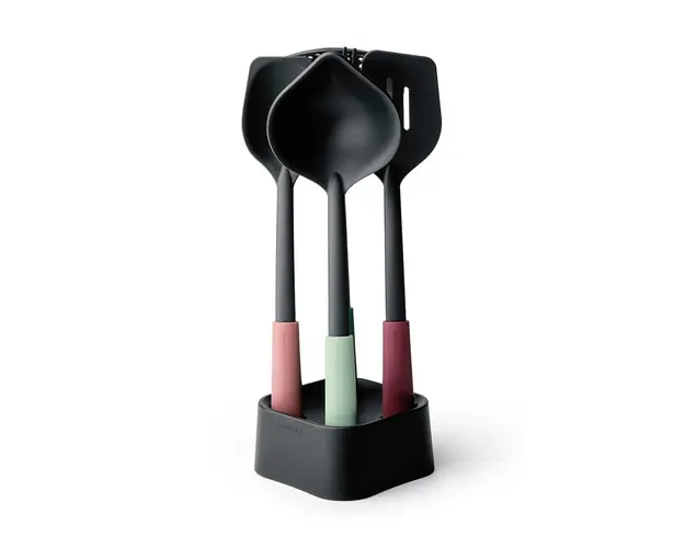Brabantia set accesorii de bucatarie cu suport (5-pack)