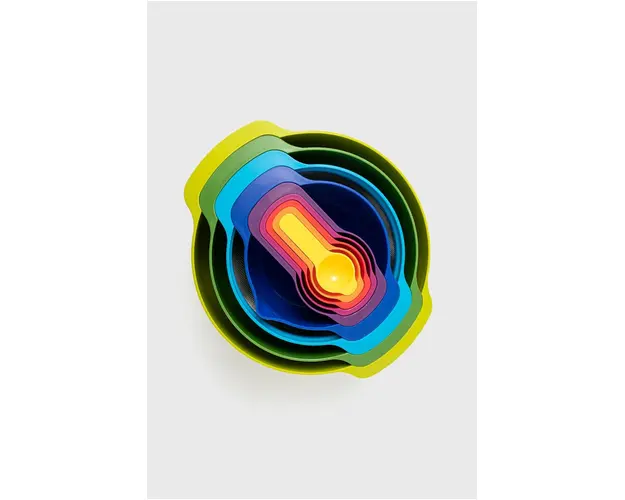 Joseph Joseph set de accesorii de bucatarie: boluri si cani de masurat Nest (9-pack)