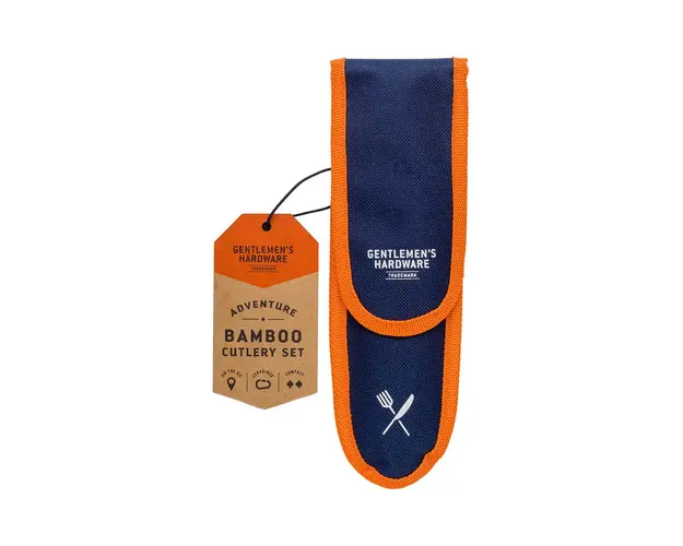 Gentelmen's Hardware Set de tacamuri de calatorie Travel Bamboo