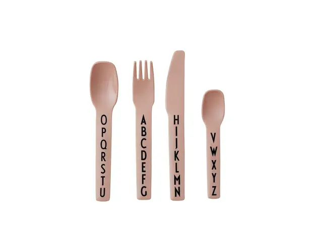 Design Letters set de tacamuri pentru copii Kids cutlery 4-pack