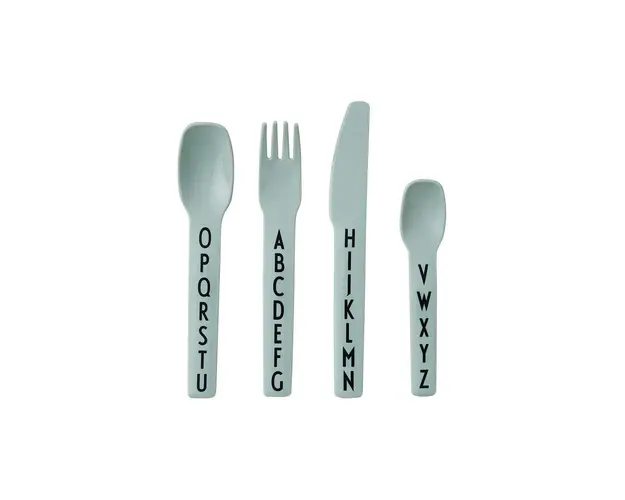 Design Letters set de tacamuri pentru copii Kids cutlery 4-pack