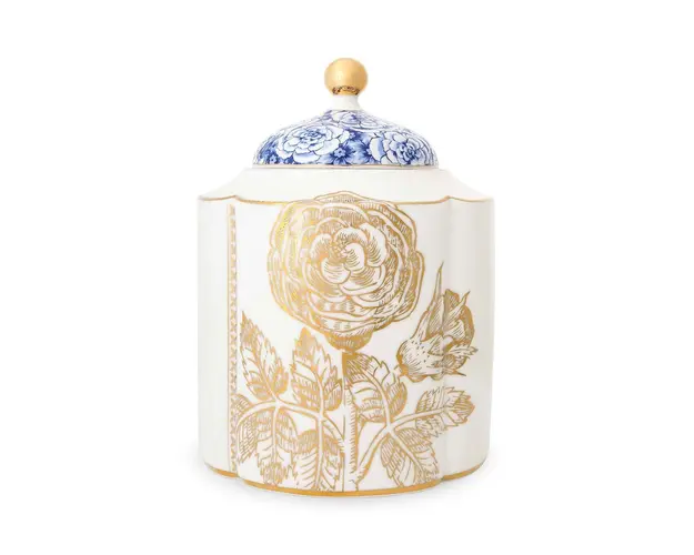 Pip Studio recipient cu capac Royal White