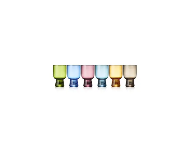 Lyngby set de pahare Coloured 6-pack