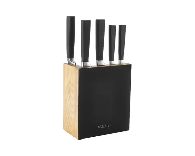 Vialli Design set de cutite cu un organizator