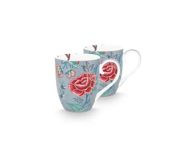 Pip Studio set cani Flower Festival 2-pack